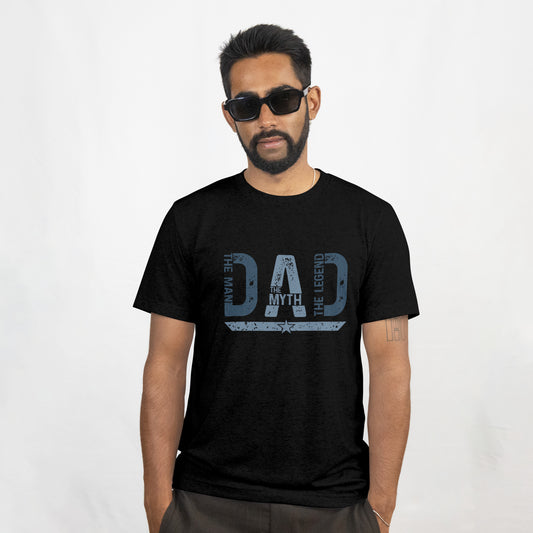 Men’s Premium Ring Spun Cotton T-Shirt – Perfect for Dad