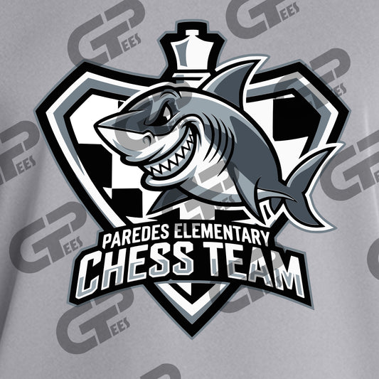 Paredes Sharks Chess Team sibling shirt