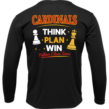Pullam Chess Team Black Long Sleeve T-Shirt