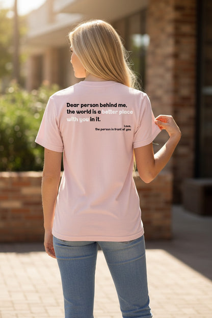 You are enough Ladies short sleeve shirt